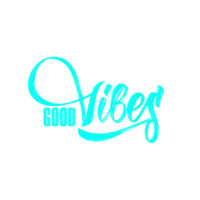 Good Vibes - Ladies Crop Top Design